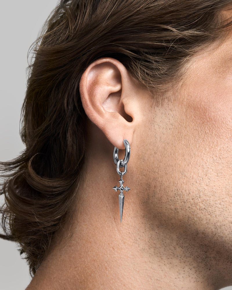 Illyria Mini Earrings-Ear Dangles- Silver - - Ask & Embla