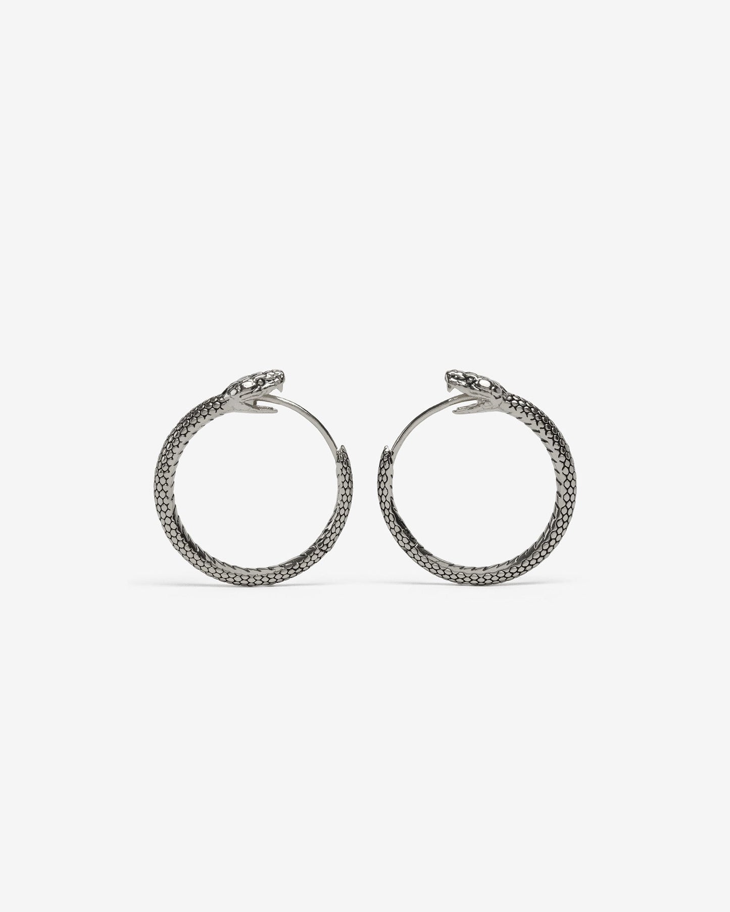Ouroboros Hoop Earrings - Hoops - Ask and Embla