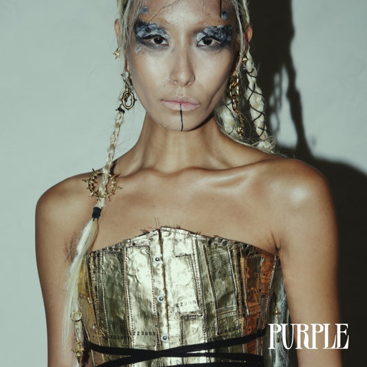 PURPLE FASHION MAGAZINE: BACKSTAGE AT ELENA VELEZ SS26