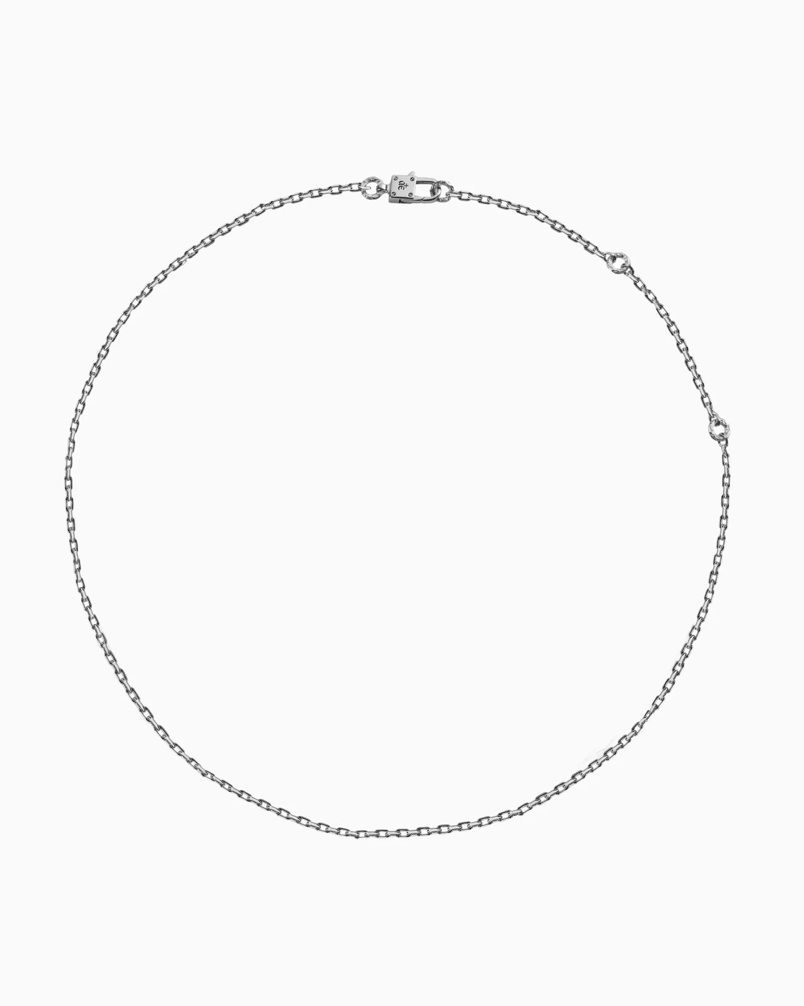 Synth Necklace – 925 Silver-Chain Necklace- Silver - 55 CM - Ask & Embla