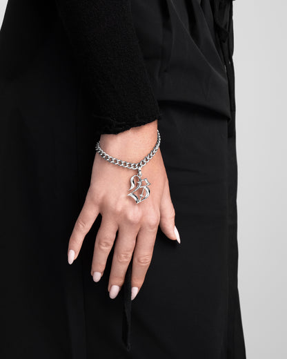 Synthesis Chain Bracelet-Chain Bracelet- Silver - 19 CM - Ask & Embla