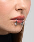 Delirium Lip Cuff-Lip Cuff- Silver - - Ask & Embla