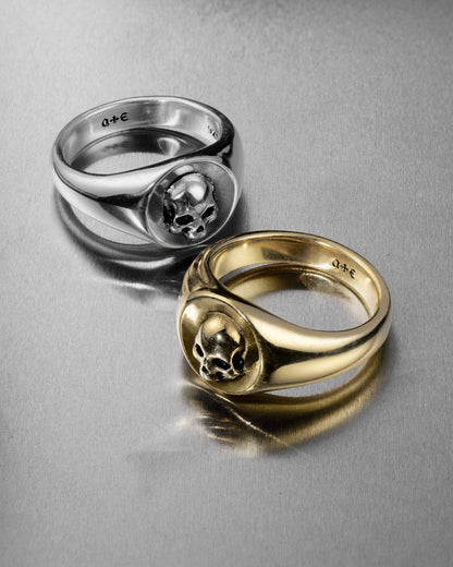 Cardinal Ring-Rings- Silver - US6 - Ask & Embla