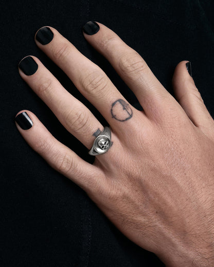 Cardinal Ring-Rings- Silver - US6 - Ask & Embla