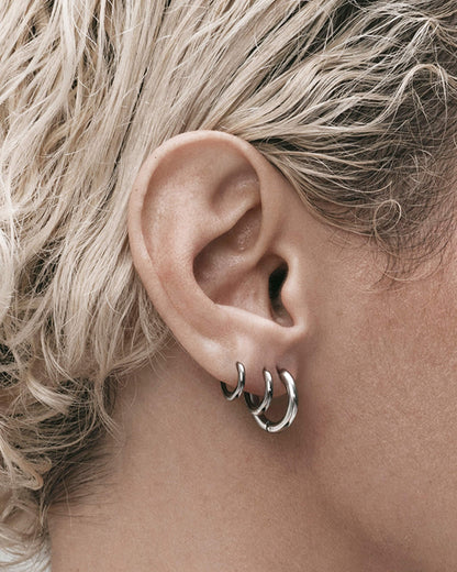 Classic Huggie Earrings-Ear Huggies- Gold - Small - Ask & Embla