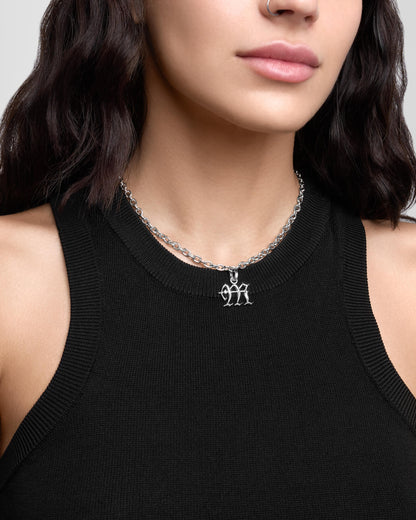 Grid Necklace and Charm Bundle-Necklaces- - - Ask & Embla