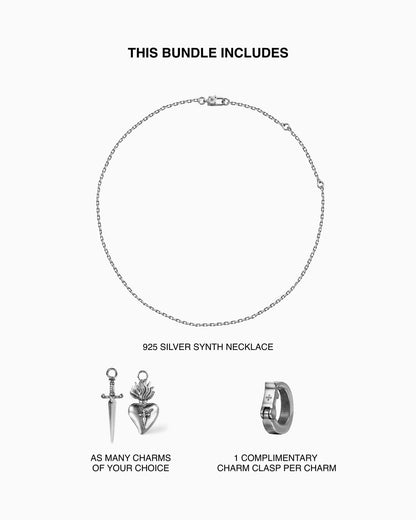 Synth Necklace and Charm Bundle-Necklaces- - - Ask & Embla