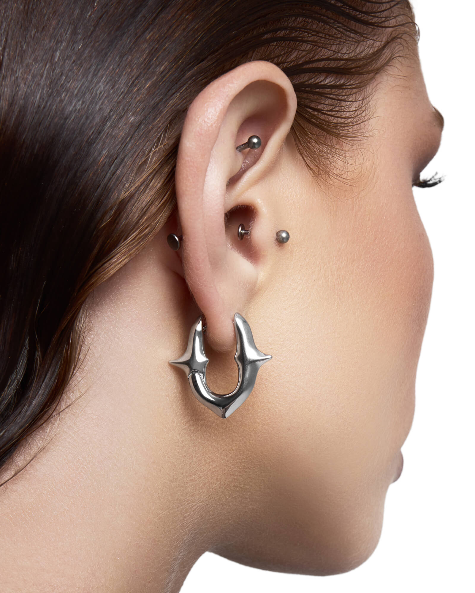 UNHOLY GRAIL Earrings-Ear Dangles- Silver - - Ask & Embla