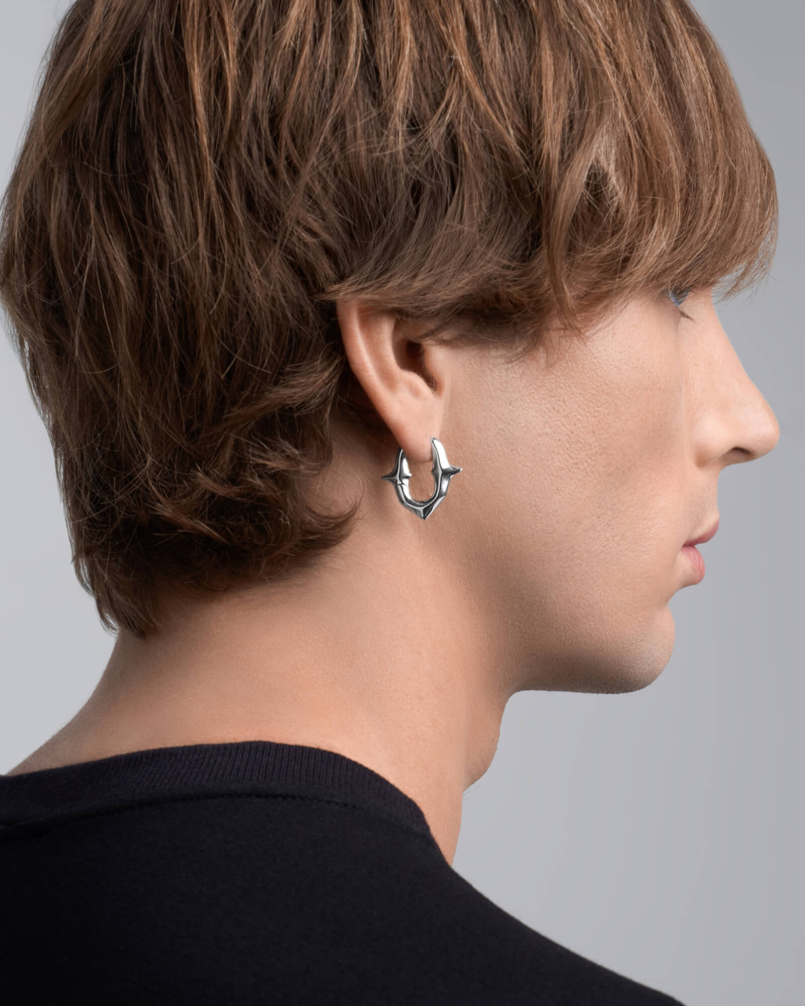 UNHOLY GRAIL Earrings-Ear Dangles- Silver - - Ask & Embla