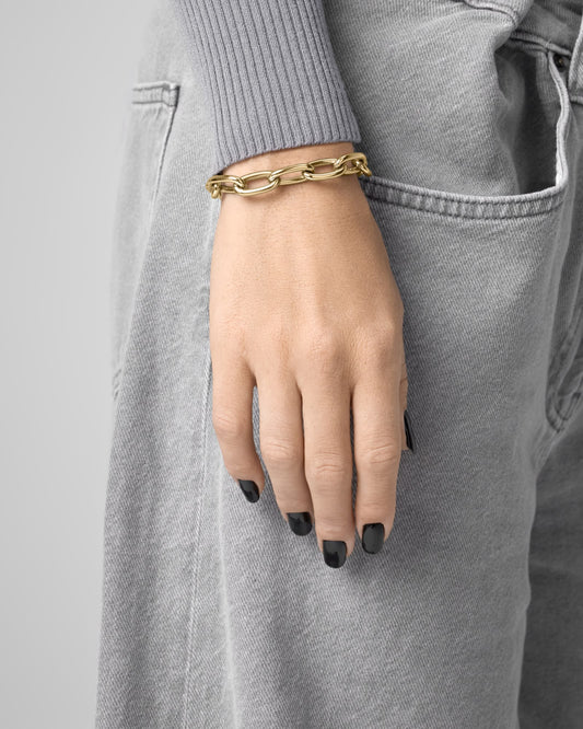 Cellar Chain Bracelet-Chain Bracelet- Gold - - Ask & Embla