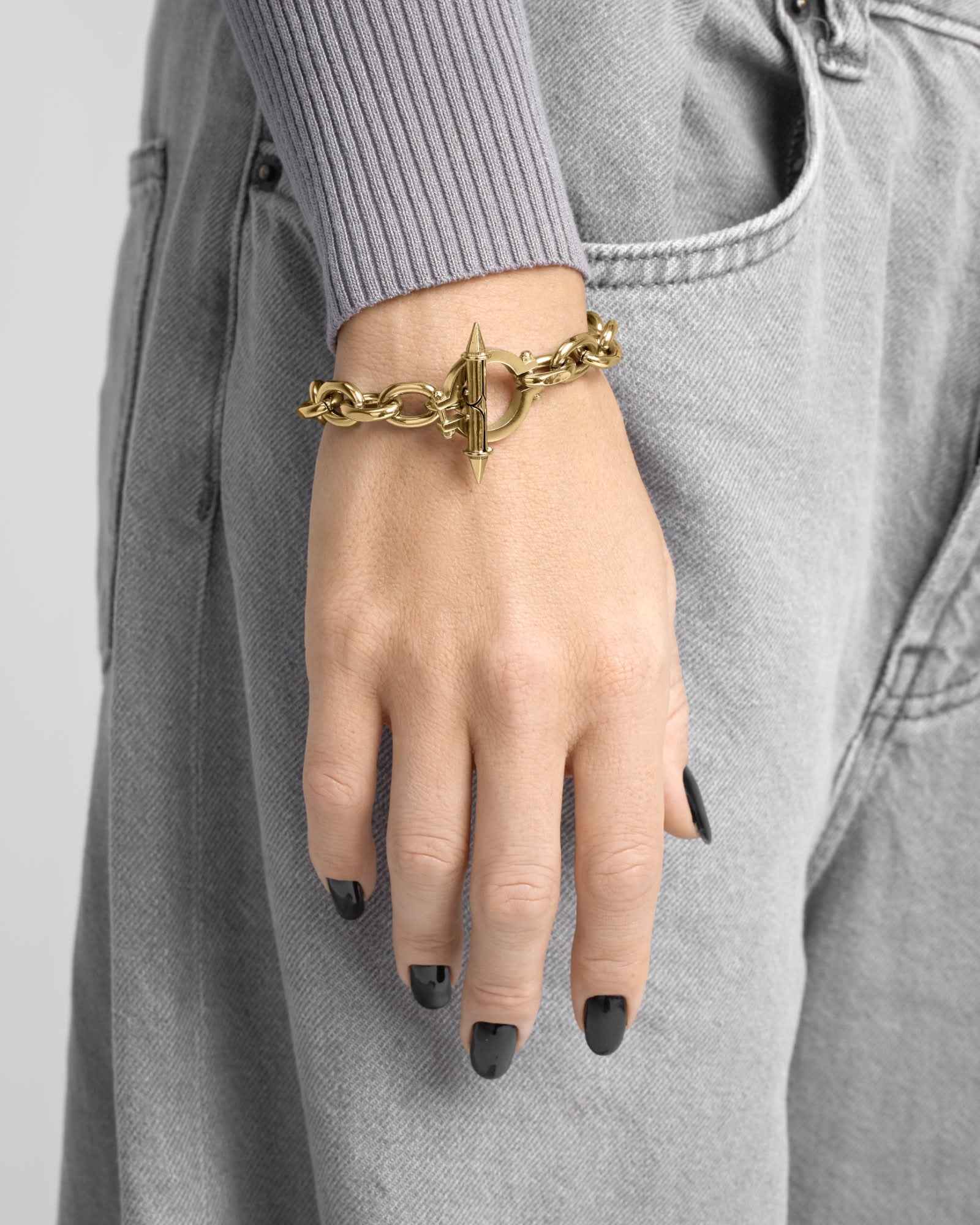 Synesthesia Chain Bracelet-Chain Bracelet- Gold - 19.5 CM - Ask & Embla