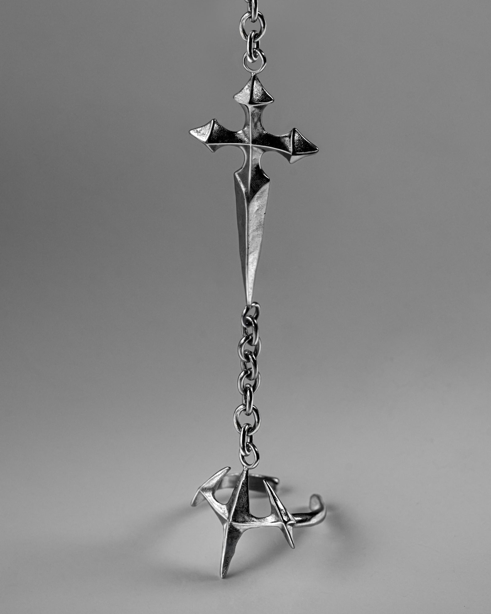 ORIGINAL SIN Hand Chain-Charm Bracelets- Silver - - Ask & Embla