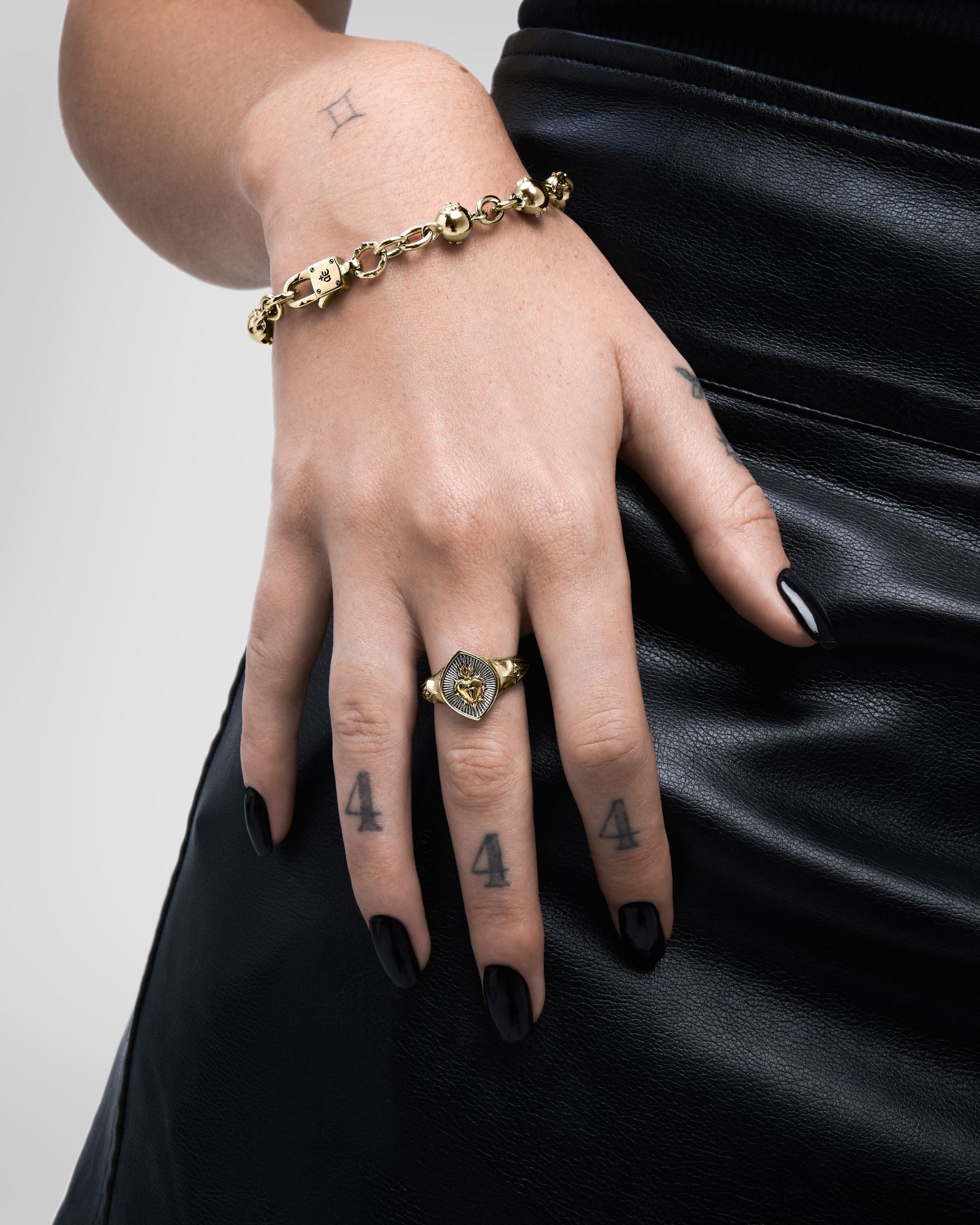 Lore Bracelet-Chain Bracelet- Silver - 19.5 CM - Ask & Embla