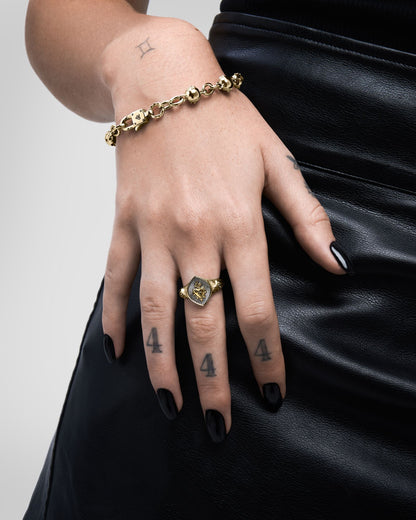 Lore Bracelet-Chain Bracelet- Silver - 19.5 CM - Ask & Embla