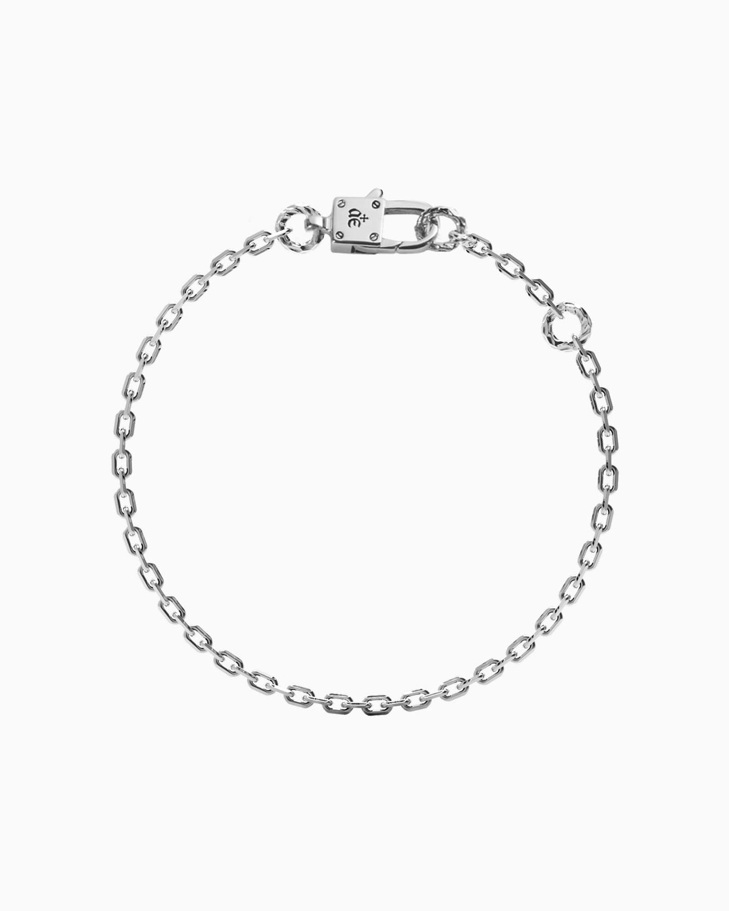 925 Silver Synth Bracelet-Chain Bracelet- Silver - Small - Ask & Embla