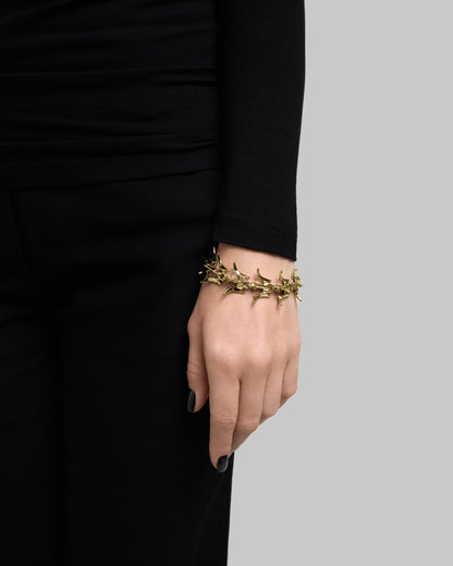 Vertebrae bracelet-Bracelets- Silver - 22 CM - Ask & Embla