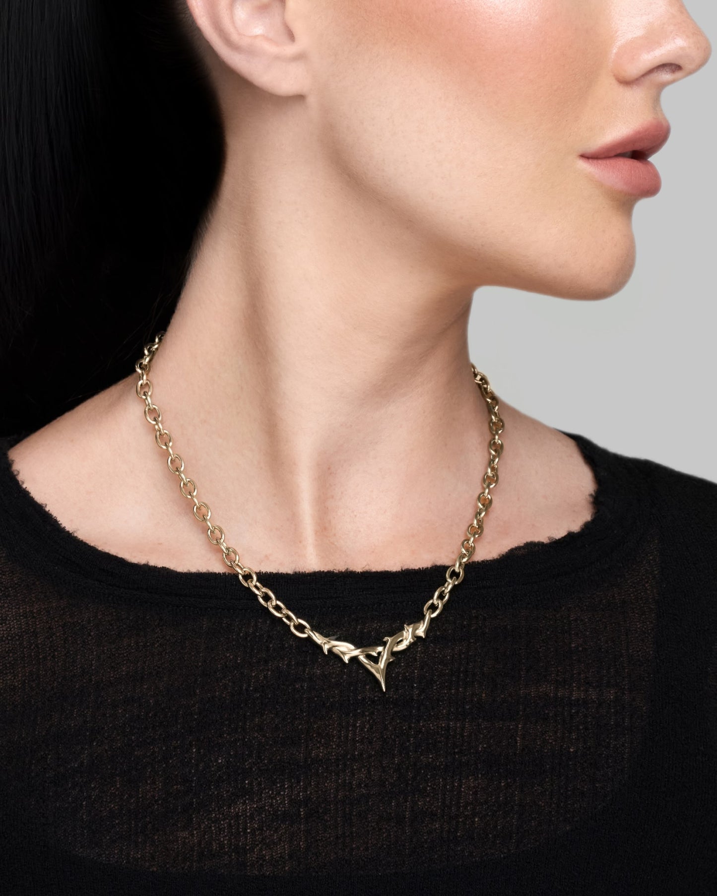 Elysian Choker Necklace-Choker Necklace- Gold - - Ask & Embla
