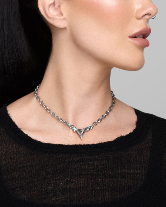 Elysian Choker Necklace-Choker Necklace- Gold - - Ask & Embla