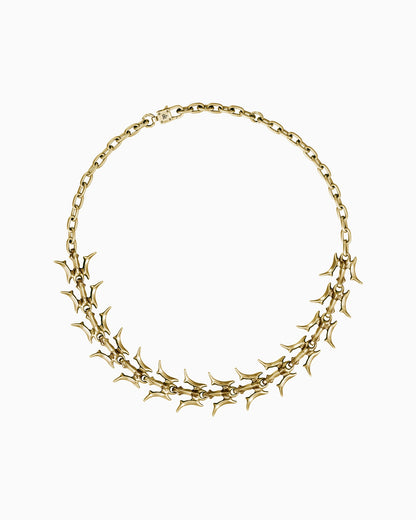 Vertebrae necklace-Chain Necklaces- Gold - 45 CM - Ask & Embla