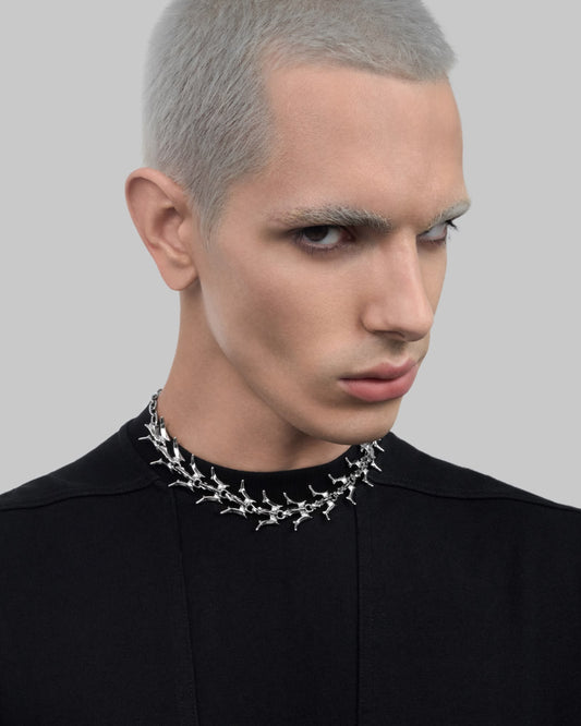Vertebrae necklace-Chain Necklaces- Silver - 45 CM - Ask & Embla