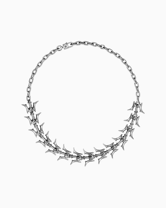 Vertebrae necklace-Chain Necklaces- Silver - 45 CM - Ask & Embla