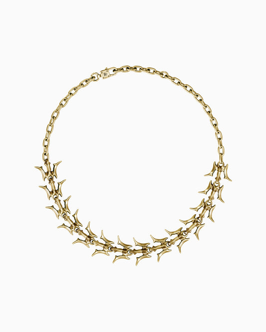 Vertebrae necklace-Chain Necklaces- Silver - 45 CM - Ask & Embla