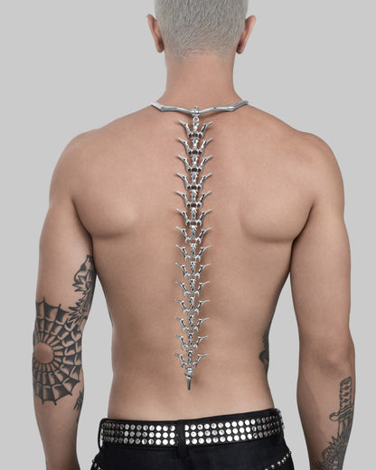Vertebrae Spine collar necklace-Choker Necklaces- - - Ask & Embla