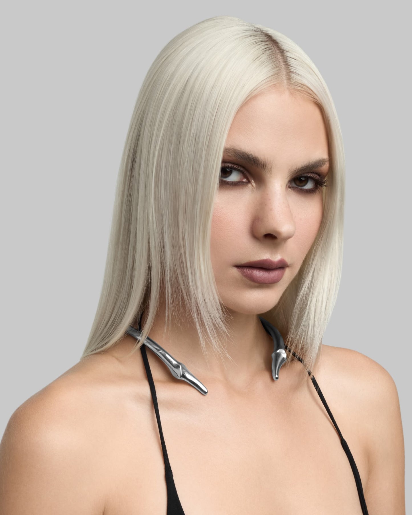 Vertebrae Spine collar necklace-Choker Necklaces- - - Ask & Embla