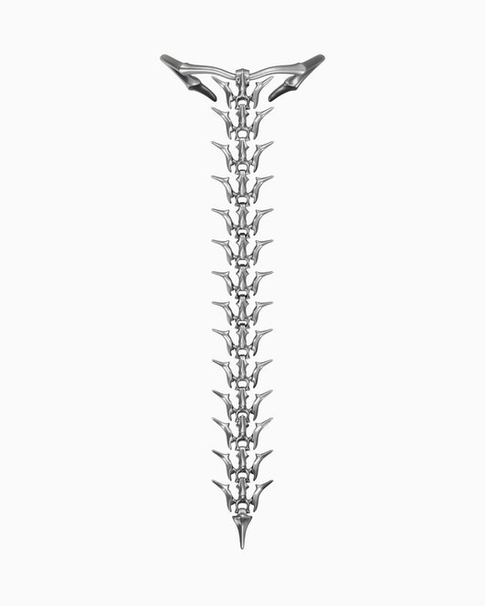 Vertebrae Spine collar necklace-Choker Necklaces- - - Ask & Embla