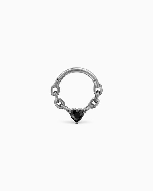 Lovelocke Gem Clicker-Clickers- Silver - 8mm - Ask & Embla