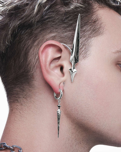 Saber Ear Cuff-Ear Cuff- Silver - A pair - Ask & Embla