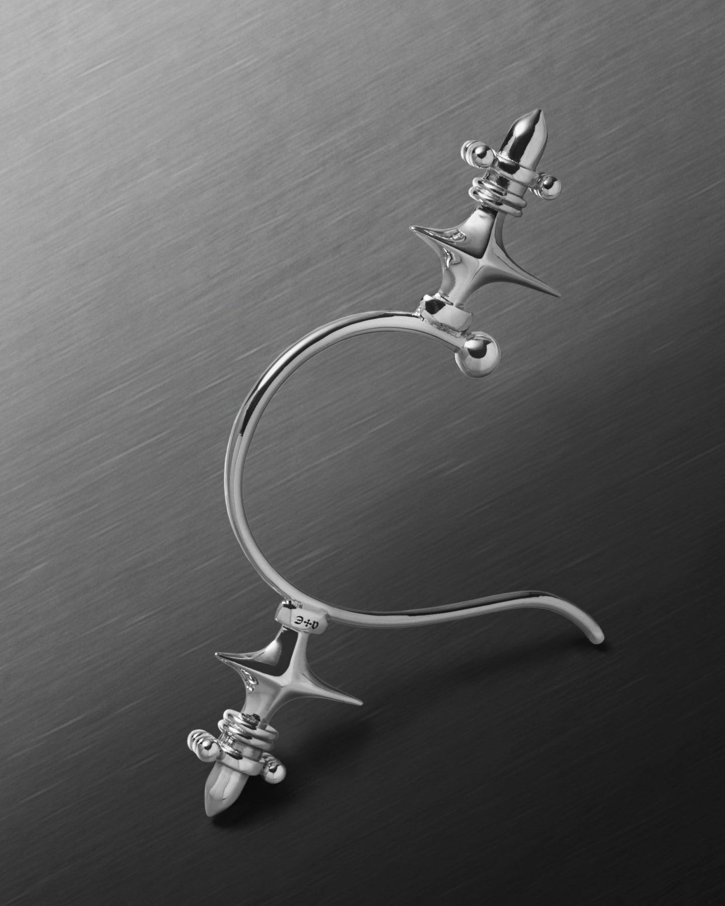 Lucent Ear Cuff-Ear Cuff- Silver - - Ask & Embla