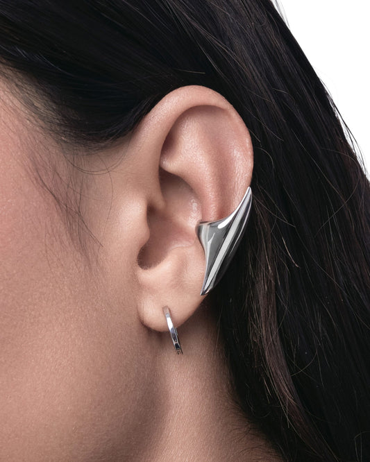 Light Ark Ear Cuff-Ear Cuff- Silver - - Ask & Embla