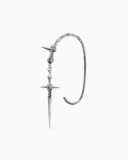 Ecledia Ear Cuff-Ear Cuff- Silver - - Ask & Embla