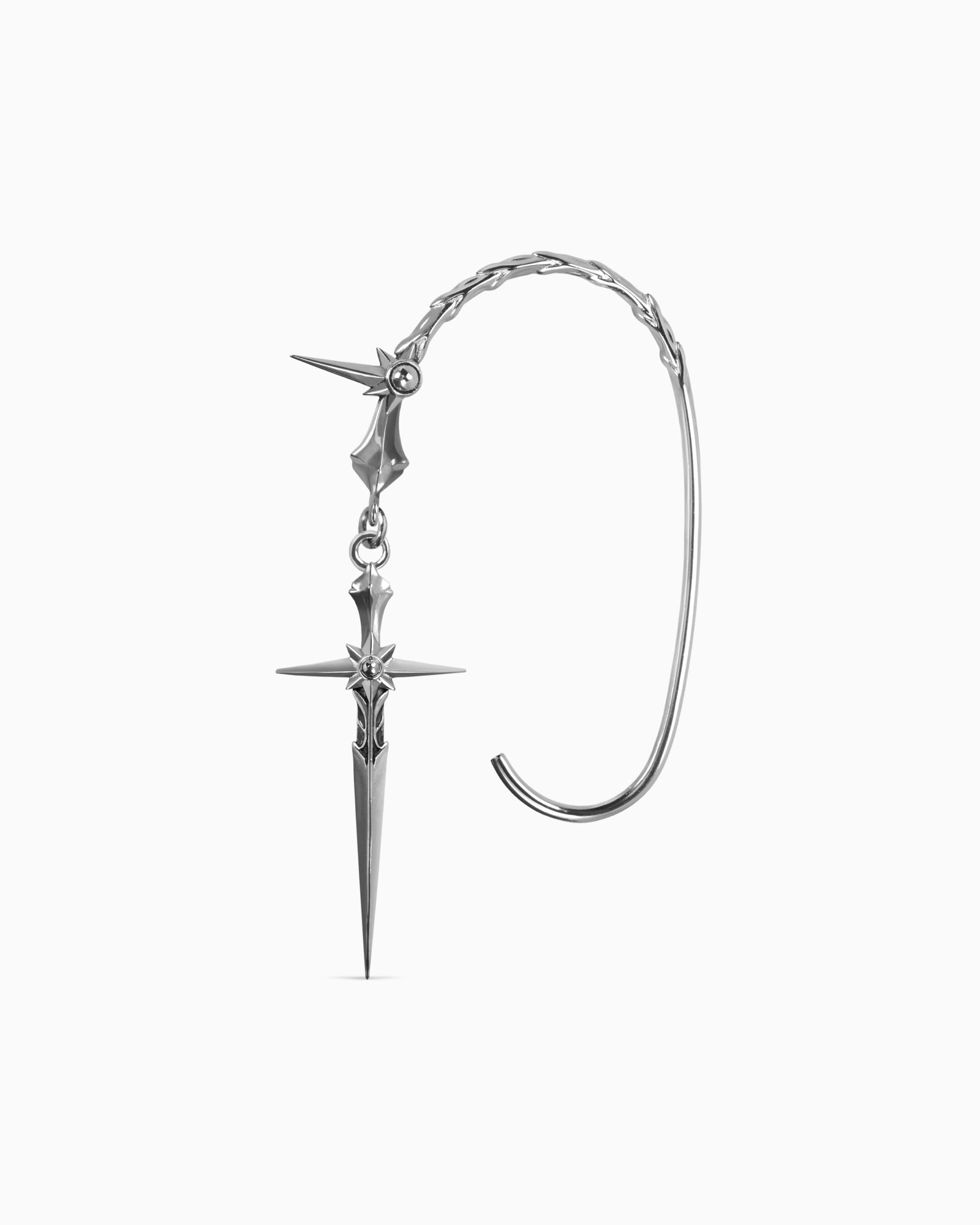 Ecledia Ear Cuff-Ear Cuff- Silver - - Ask & Embla