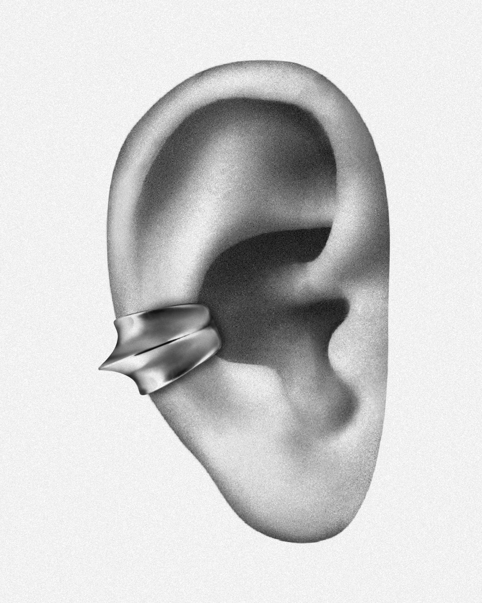 Covenant Ear Cuff-Ear Cuff- Silver - - Ask & Embla