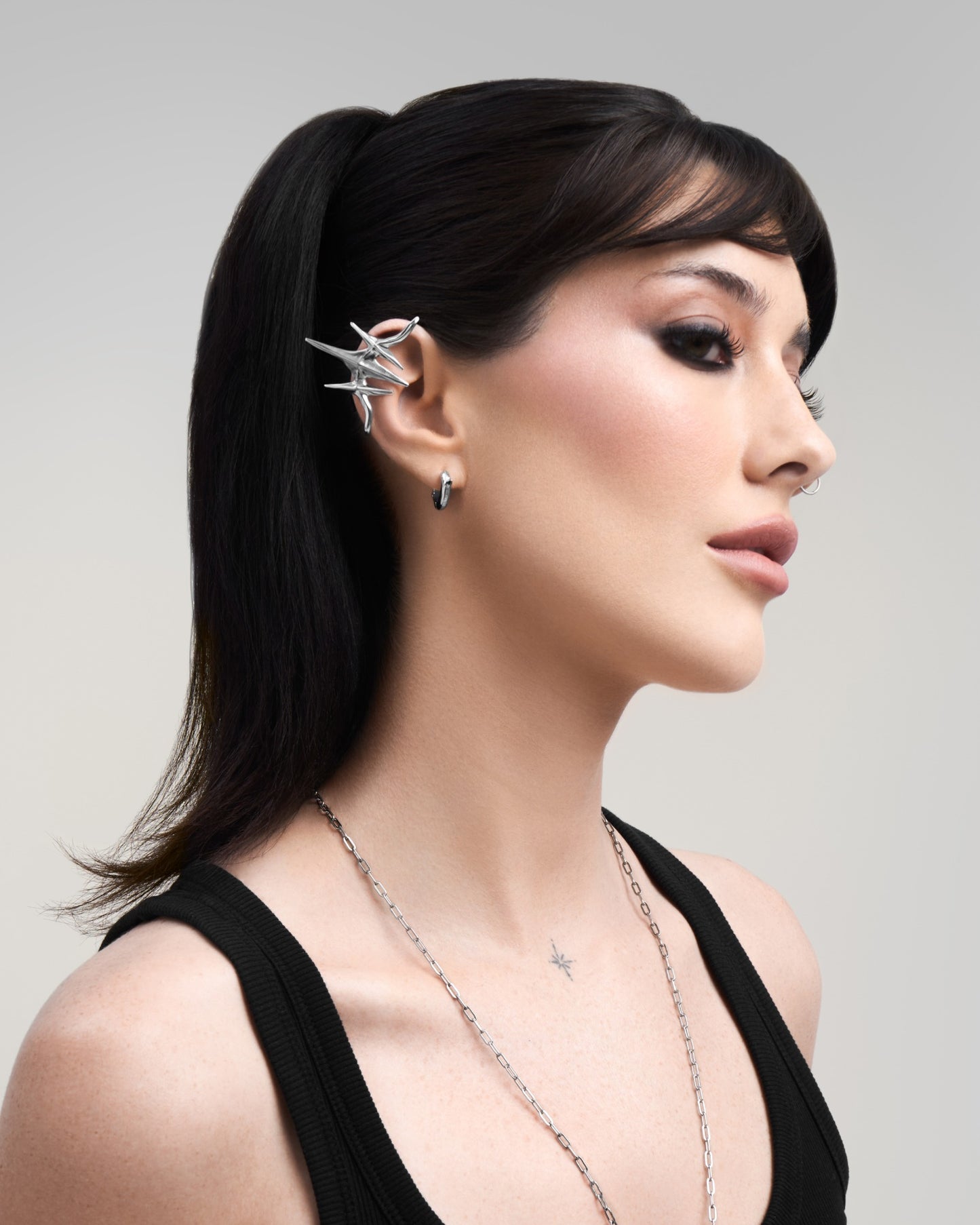 ORIGINAL SIN Ear Cuff-Ear Cuff- Silver - - Ask & Embla