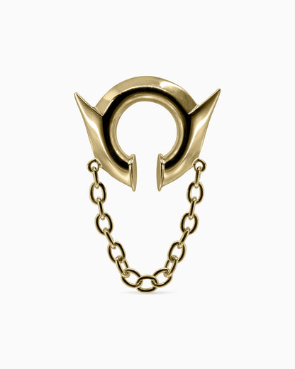 Exe Chain Ear Cuff-Ear Cuff- Silver - - Ask & Embla