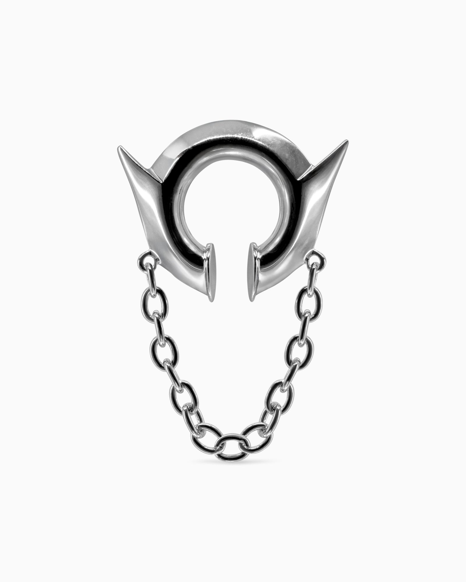 Exe Chain Ear Cuff-Ear Cuff- Silver - - Ask & Embla