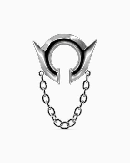 Exe Chain Ear Cuff-Ear Cuff- Silver - - Ask & Embla