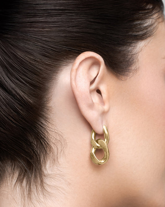 Sabbath Chain Earrings-Ear Dangles- Silver - - Ask & Embla