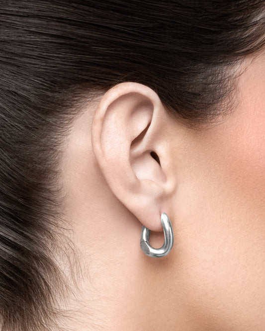 Sabbath Chain Earrings-Ear Dangles- Silver - - Ask & Embla