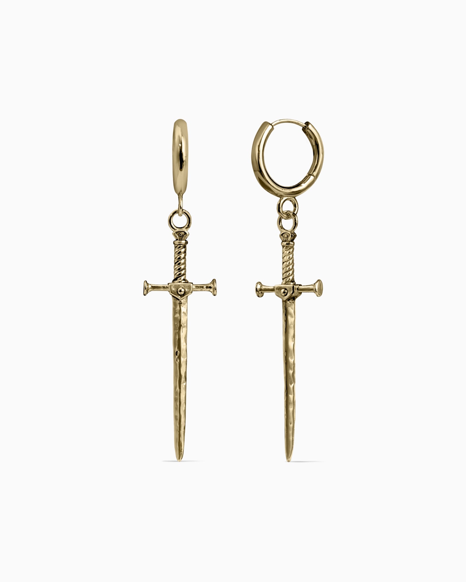 Aradia Sword Earrings-Ear Dangles- Silver - - Ask & Embla