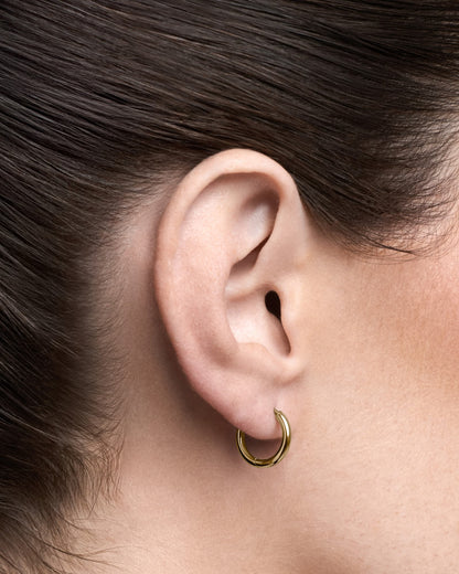 Classic Huggie Earrings-Ear Huggies- Gold - Small - Ask & Embla