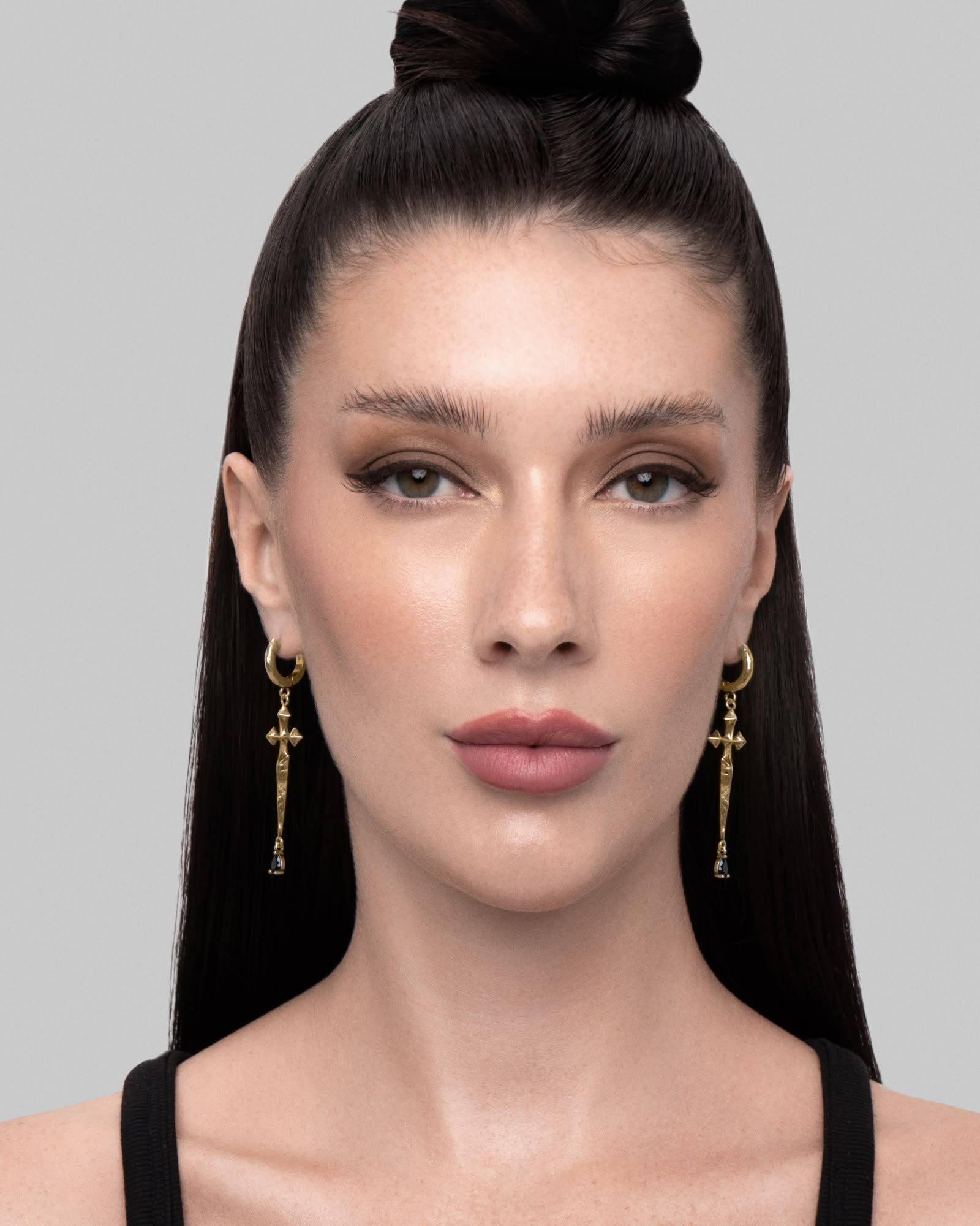 Illyria Earrings-Ear Dangles- Gold - - Ask & Embla