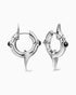 Galactic Earrings-Ear Hoops- Silver - - Ask & Embla