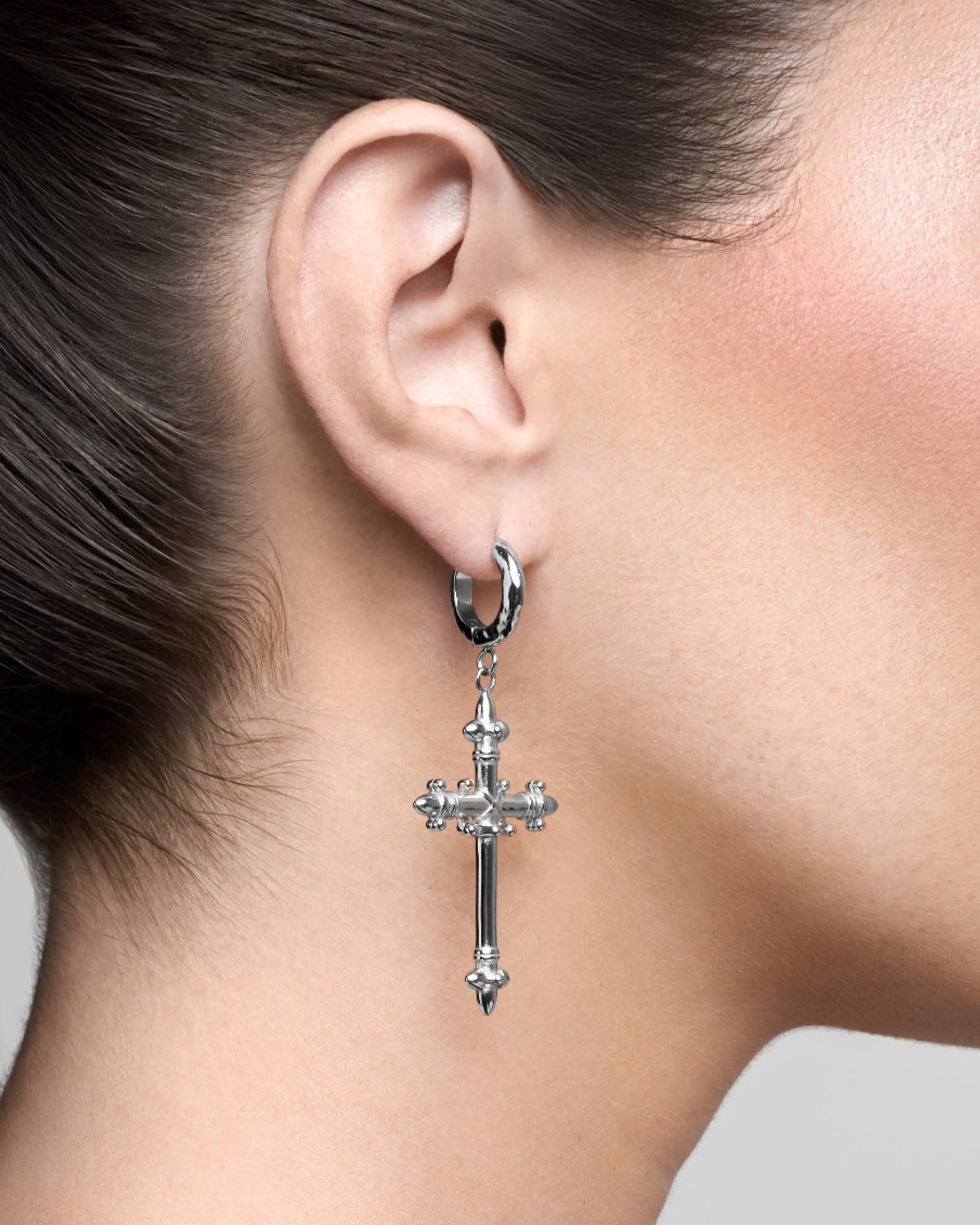 Litany Earrings-Ear Dangles- Silver - - Ask & Embla