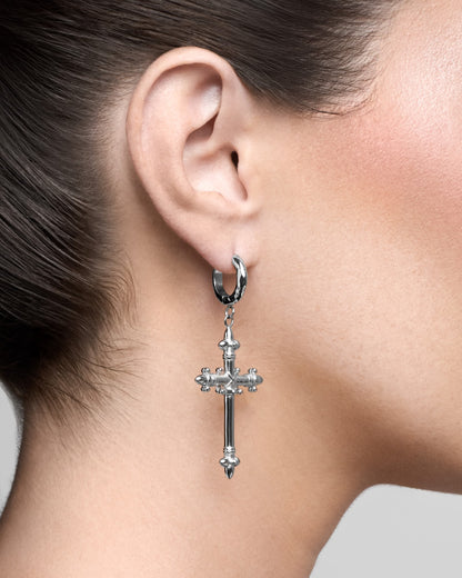 Litany Earrings-Ear Dangles- Silver - - Ask & Embla