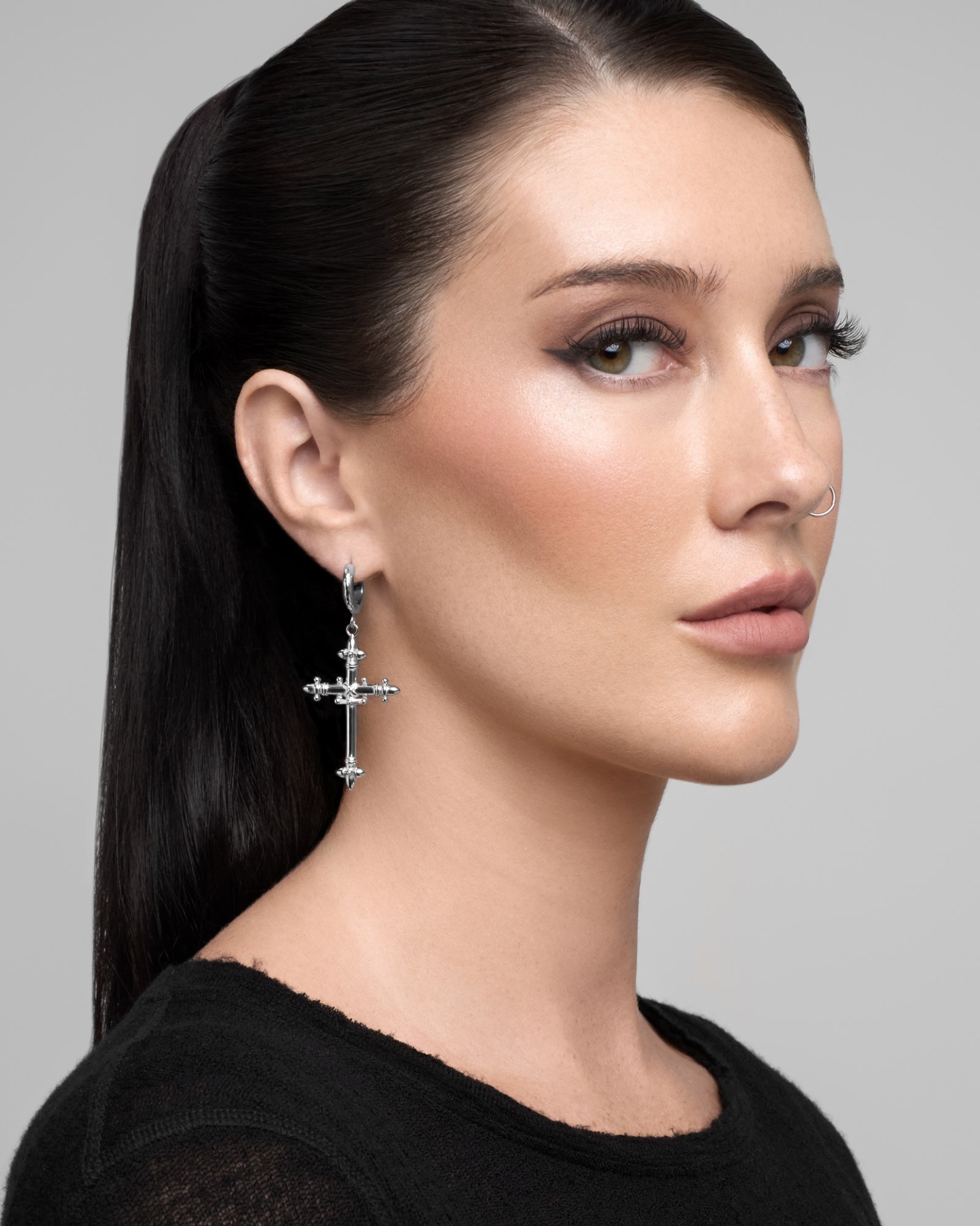 Litany Earrings-Ear Dangles- Silver - - Ask & Embla