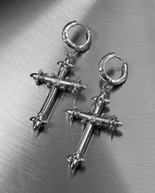 Litany Earrings-Ear Dangles- Silver - - Ask & Embla